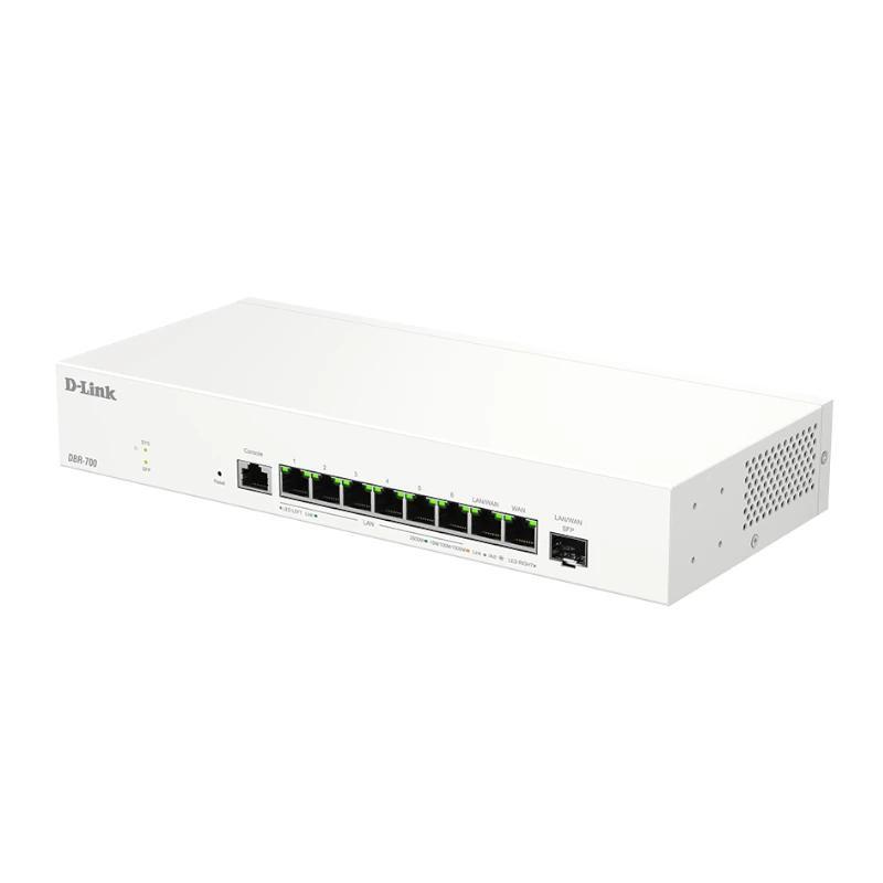 D-Link DBR-700 Router 7x2.5G 1X2.5 WAN 1x2.5 SFP