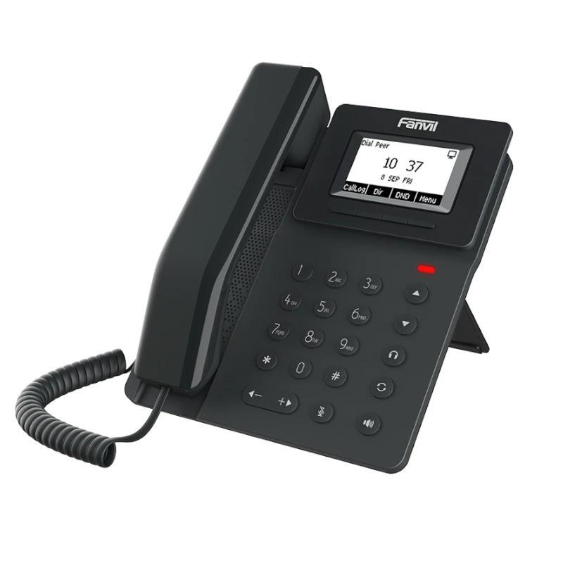 Fanvil V50G 2 líneas SIP 2.3"pantalla PoE 2xGbE