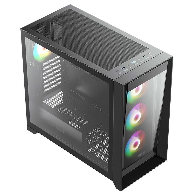 Keep Out Caja E-Atx XC-911 PRO MASTER ARGB C 3x2
