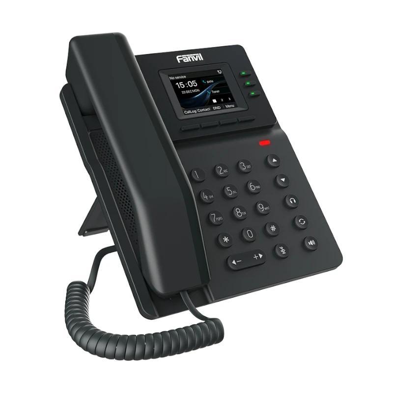 Fanvil V60G 4 líneas SIP 2.4"pantalla color PoE 2x