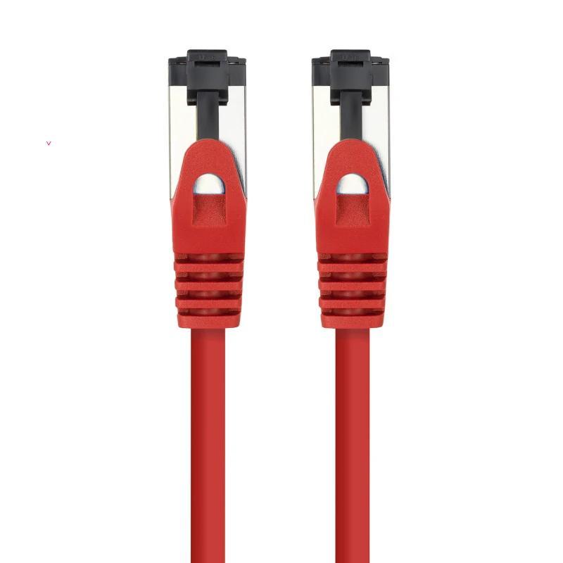 Nanocable Cable red Cat. 8.1 2GHZ SSTP Rojo 0,30m