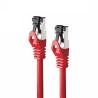 Nanocable Cable red Cat. 8.1 2GHZ SSTP Rojo 1m