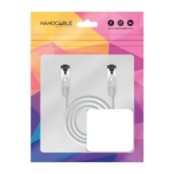 Nanocable Cable red Cat. 8.1 2GHZ SSTP Blanco 2m