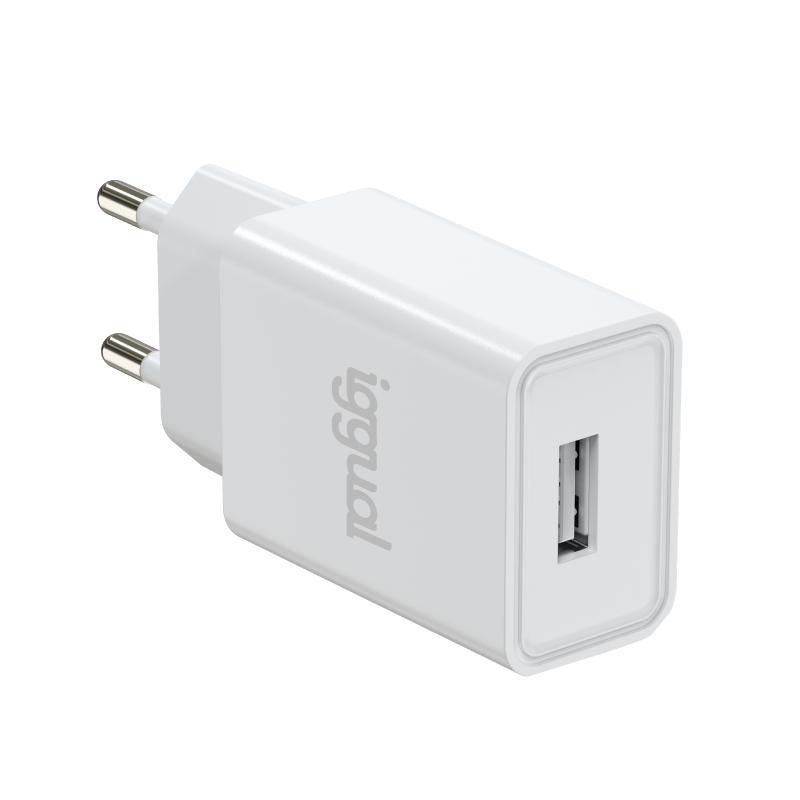 iggual Cargador de pared 1xUSB-A 5V/2A (10W)
