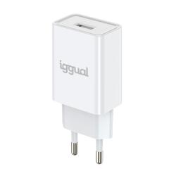 iggual Cargador de pared 1xUSB-A 5V/2A (10W)