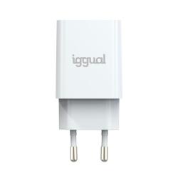 iggual Cargador de pared 1xUSB-A 5V/2.4A (12W)
