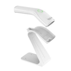 iggual Lector código barras 2D USB botón blanco