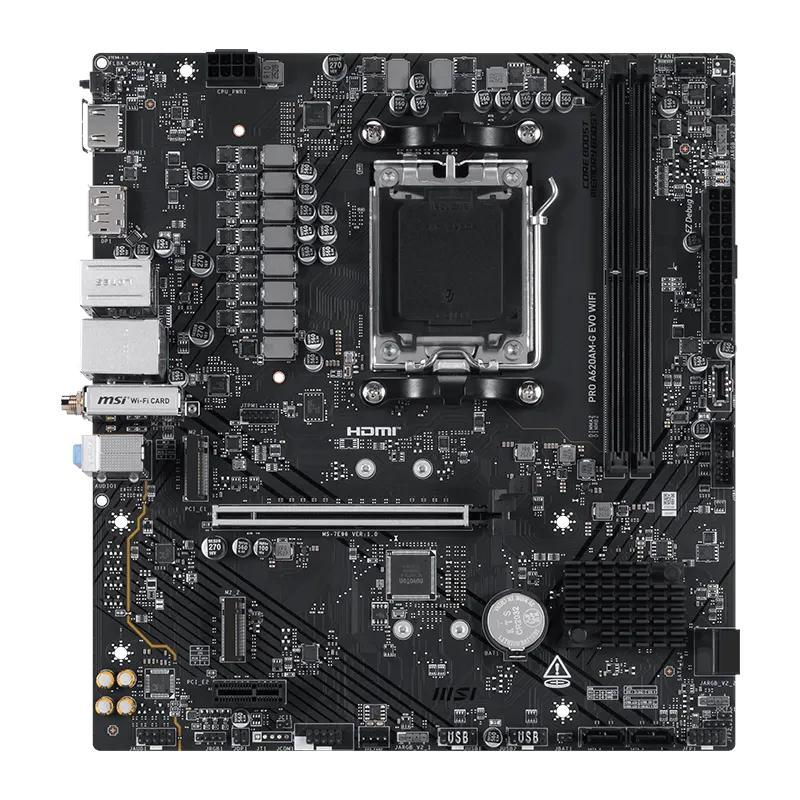 MSI Placa Base PRO A620AM-G EVO WIFI DDR5 mATX