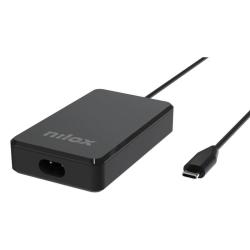 NILOX Alimentador gan usb-c para portátil - 65w