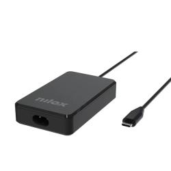 NILOX Alimentador gan usb-c para portátil -90w