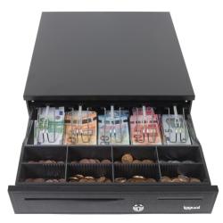 iggual Cajón portamonedas IRON-20 42cm 4+8 negro