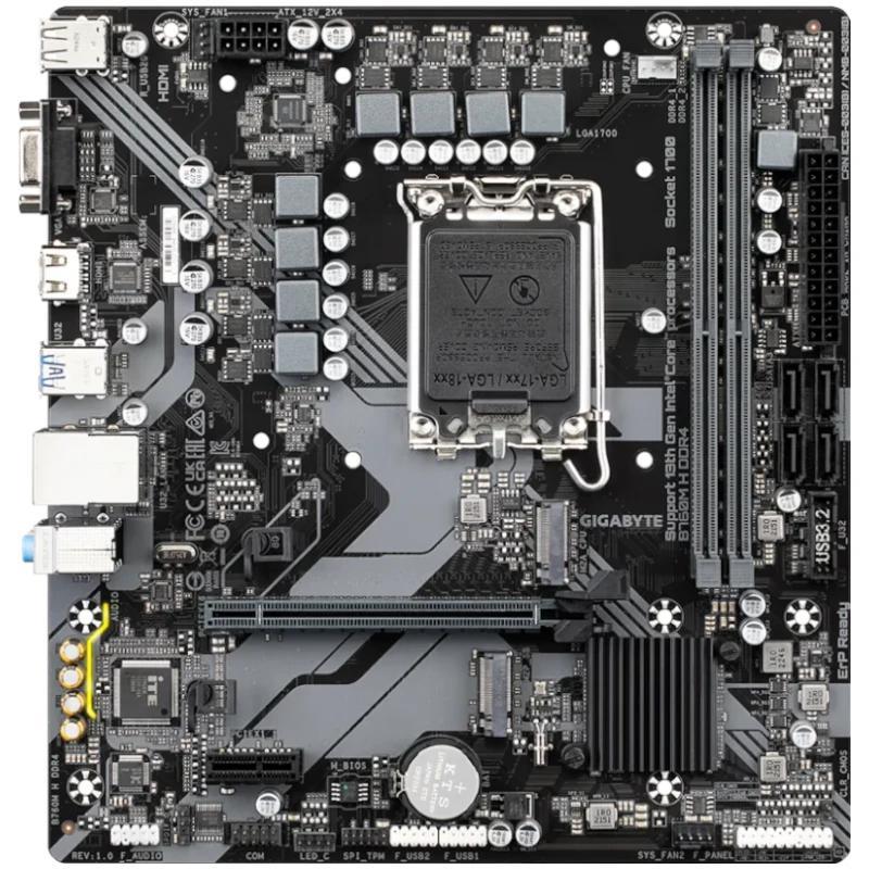 Gigabyte Placa Base B760M H DDR4  mATX LGA1700