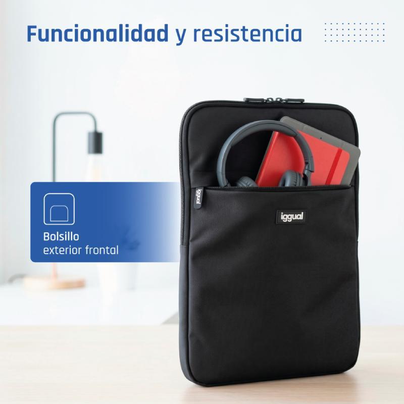 iggual Funda portátil 15.6" Everyday Use Sleeve
