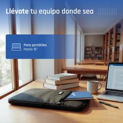 iggual Funda portátil 15.6" Everyday Use Sleeve