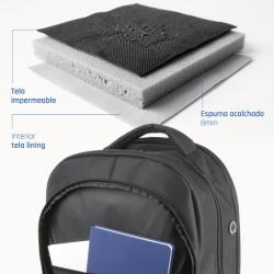 iggual Mochila portátil 15.6"-17" Office Pro Elite
