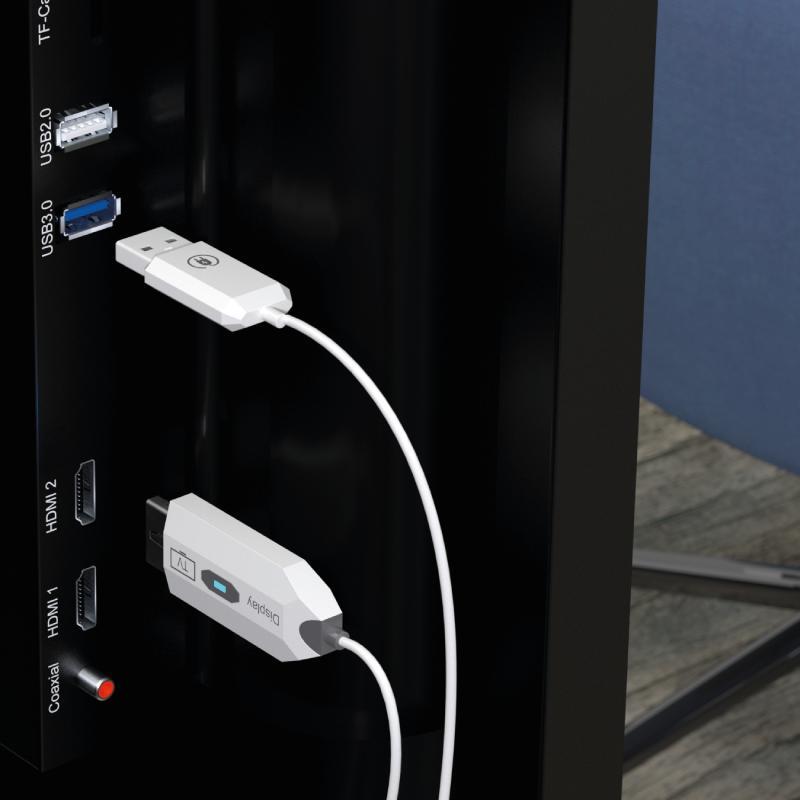 iggual Transmisor y receptor HDMI FHD inalámbrico