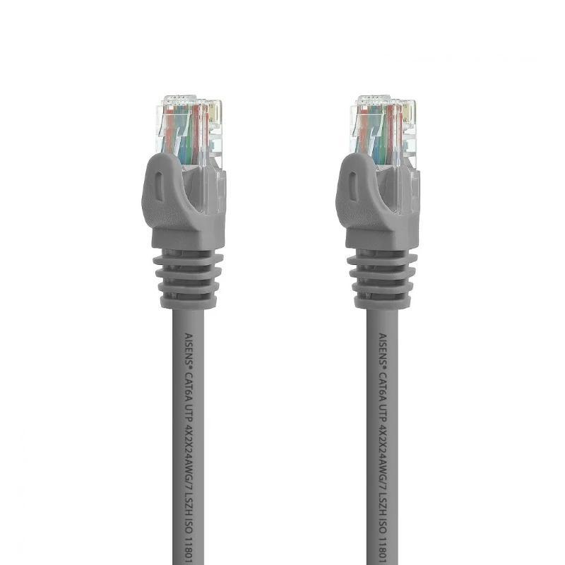 Aisens Latiguillo Rj45 Cat.6A Utp Gris 0.5M