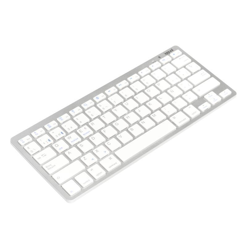 iggual Teclado Bluetooth Slim TKL-BT plata 2 canal