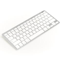 iggual Teclado Bluetooth Slim TKL-BT plata 2 canal