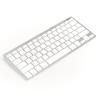 iggual Teclado Bluetooth Slim TKL-BT plata 2 canal