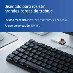 iggual Teclado USB mecánico CK-MECHA-105T negro