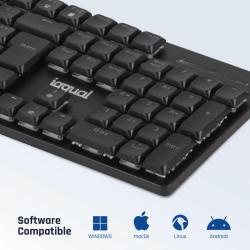 iggual Teclado USB mecánico CK-MECHA-105T negro