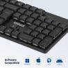 iggual Teclado USB mecánico CK-MECHA-105T negro
