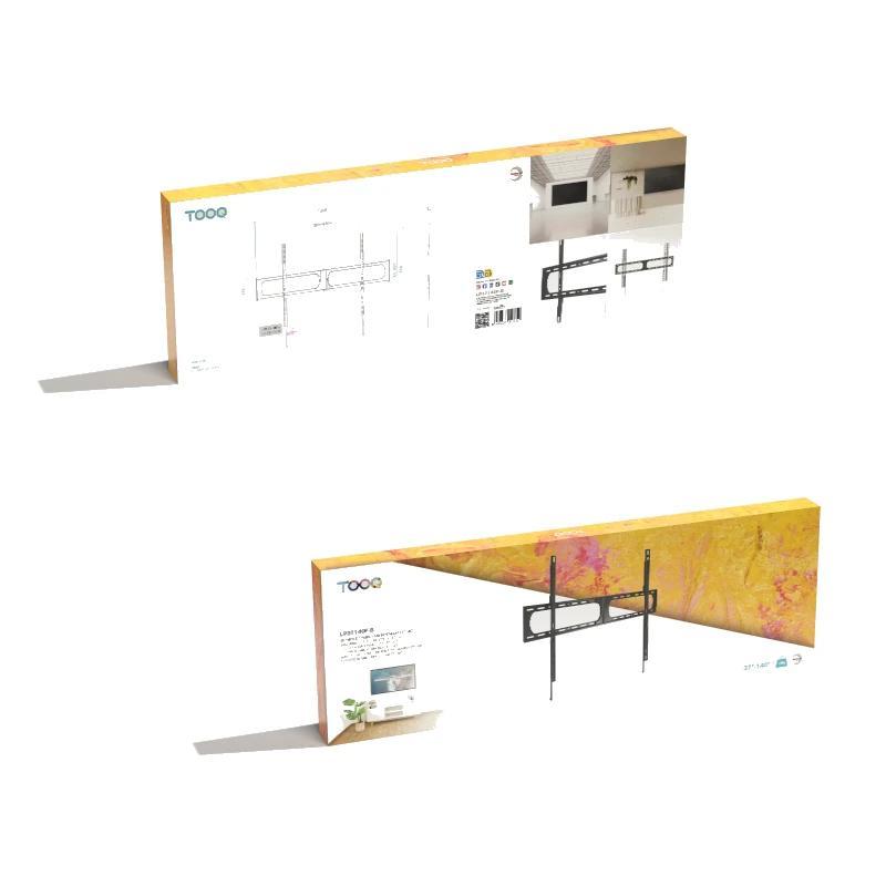 Tooq LP37140F-B Soporte Fijo Pared 37"-140", Negro