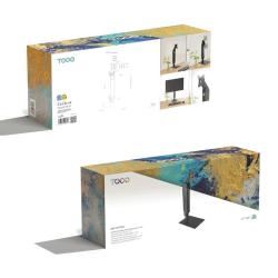 Tooq  DB1471TN-B Soporte Mesa Pantalla 17-32"
