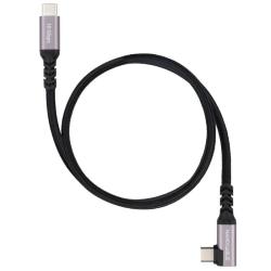 Nanocable Cable USB-C 3.2 GEN2 Acodado 100W 3 M