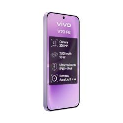 VIVO V70 FE 8Gb 512Gb Bundle Ch90w+ Buds3 Purple