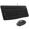 Logitech MK120 Teclado + Ratón óptico 1000dpi USB