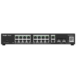 Reyee 20-Port Gigabit Smart POE Switch, 16 PoE/POE