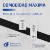 iggual Pantalla eléctrica 1:1 112" 200x200 cm