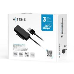 Aisens  Adaptador SATA a USB-A 3.0 Discos 2.5/3.5