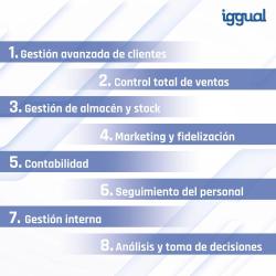 iggual TPV 17" i5 8+256GB W11Pro + Software