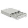 iggual Cajón portamonedas IRON-10W 38cm 4+6 blanco