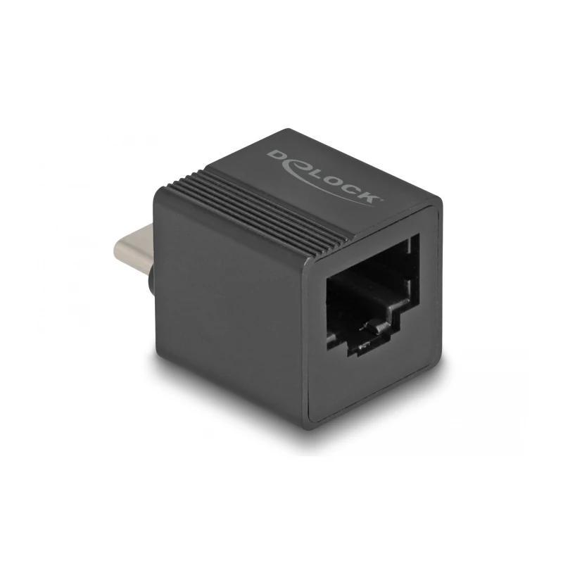 Delock Adaptador USB Type-CT a Gigabit LAN mini