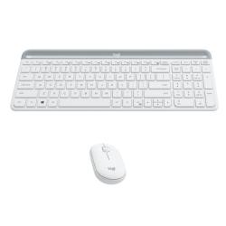 Logitech MK470 Tecl+Ratón Wireless Advanced White