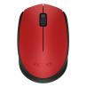 Logitech Ratón Inalámbrico M171 1000 dpi Neg/Rojo