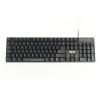 iggual Teclado estándar CK-FRAMELESS-105T negro