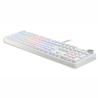 iggual Teclado gaming mecánico PEARL RGB blanco