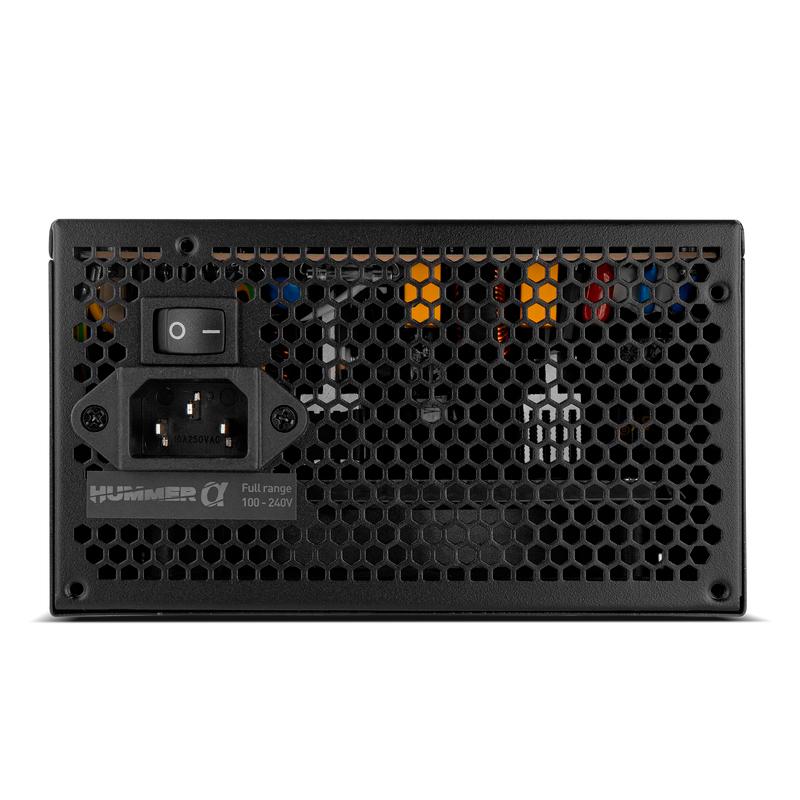 NOX Fuente Alimentacion HUMMER ALPHA 500W 80+ Bron