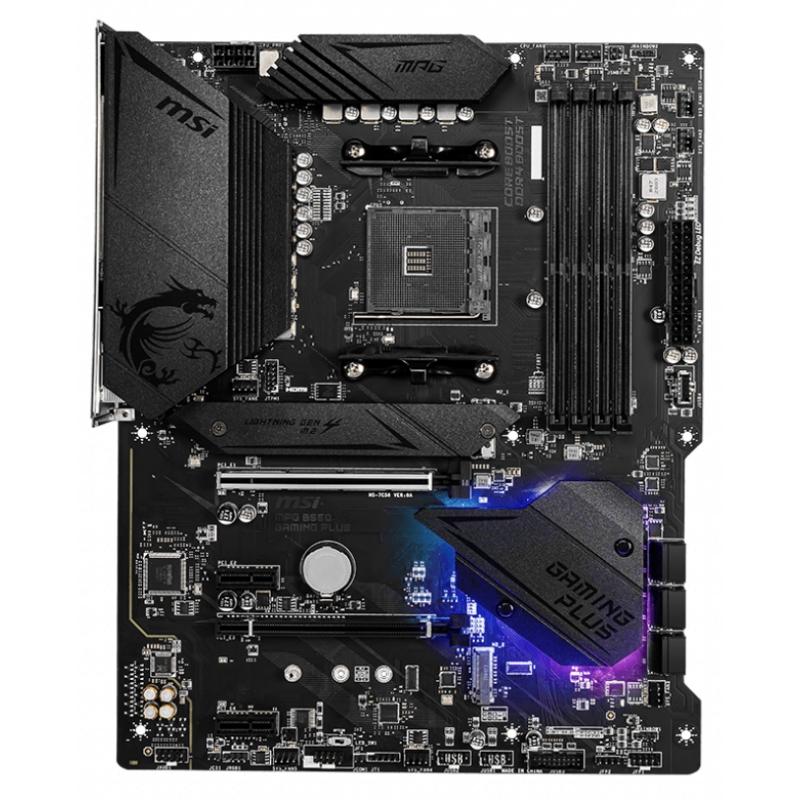 MSI Placa Base MPG B550 GAMING PLUS ATX AM4 MSI Placa Base MPG B550 GAMING PLUS ATX AM4