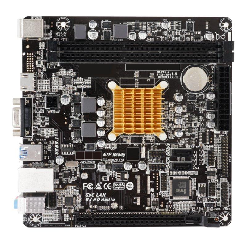 Biostar Placa Base A68N-2100K mITX CPU integrada